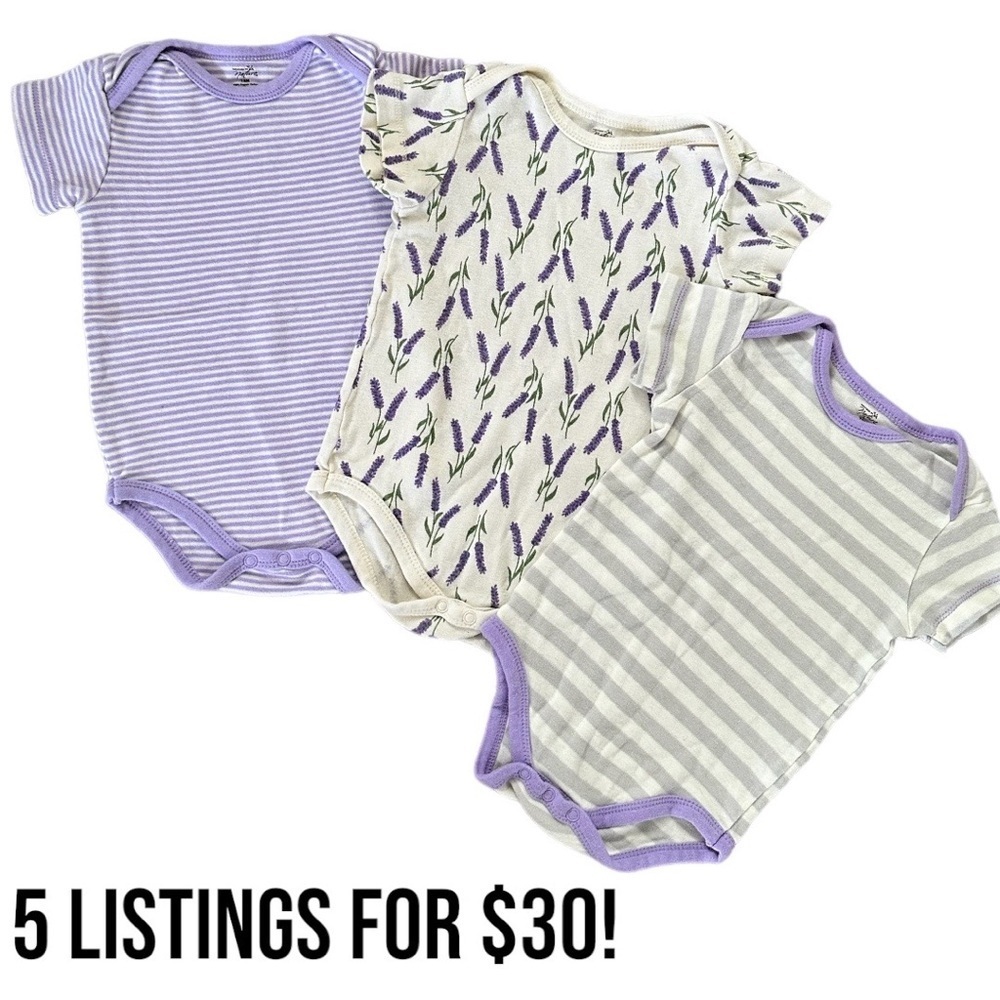 baby girl 18 month bodysuit shirt bundle